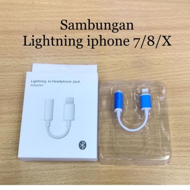 Sambungan Audio Splitter Lightning Iphone 7 8 X