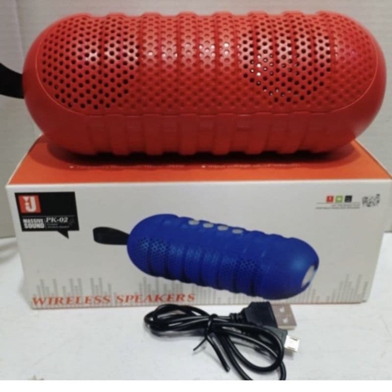 Speaker Bluetooth PK-02 + Senter