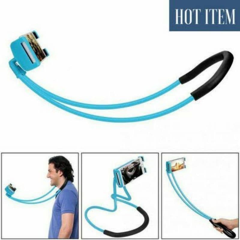 Lazy neck Hanging Holder HP Di leher Lazyneck Selfie Stand