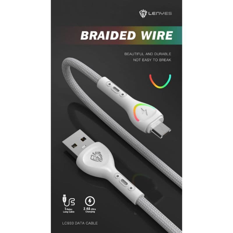 Kabel Data Lenyes LC-933 Micro/V8