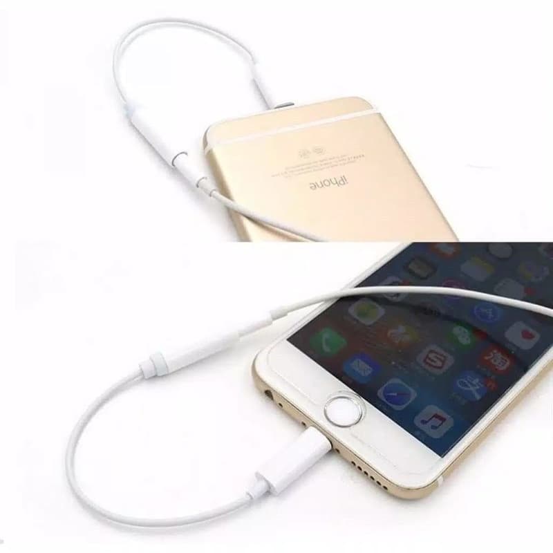 Adaptor Connector Lightning Iphone To 3.5MM Jack Audio Kabel