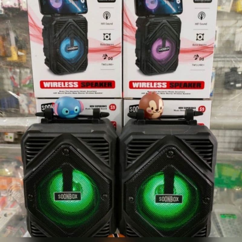 Speaker Bluetooth Soonbox Wireless Music BOX Super Bass