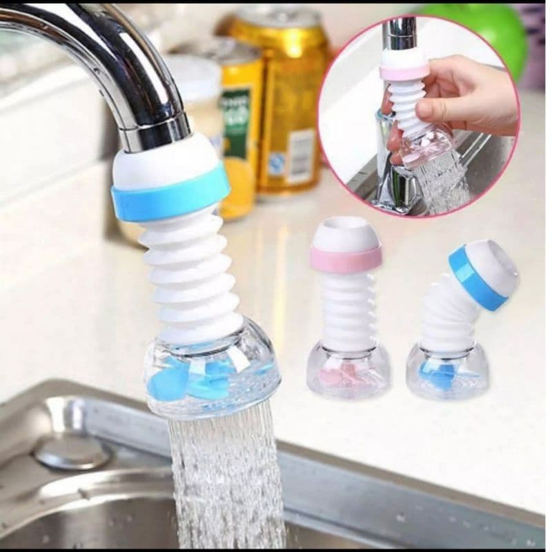 Sambungan Kran Air TS-01 Fleksibel Dispenser Rak Dapur Filter Kepala Saring