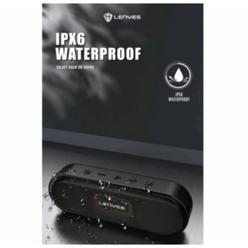 LENYES S819 20W RGB COLORFULL lights waterproof ipx6 outdoor wireless bluetooth 5.0 hifi stereo portable speaker
