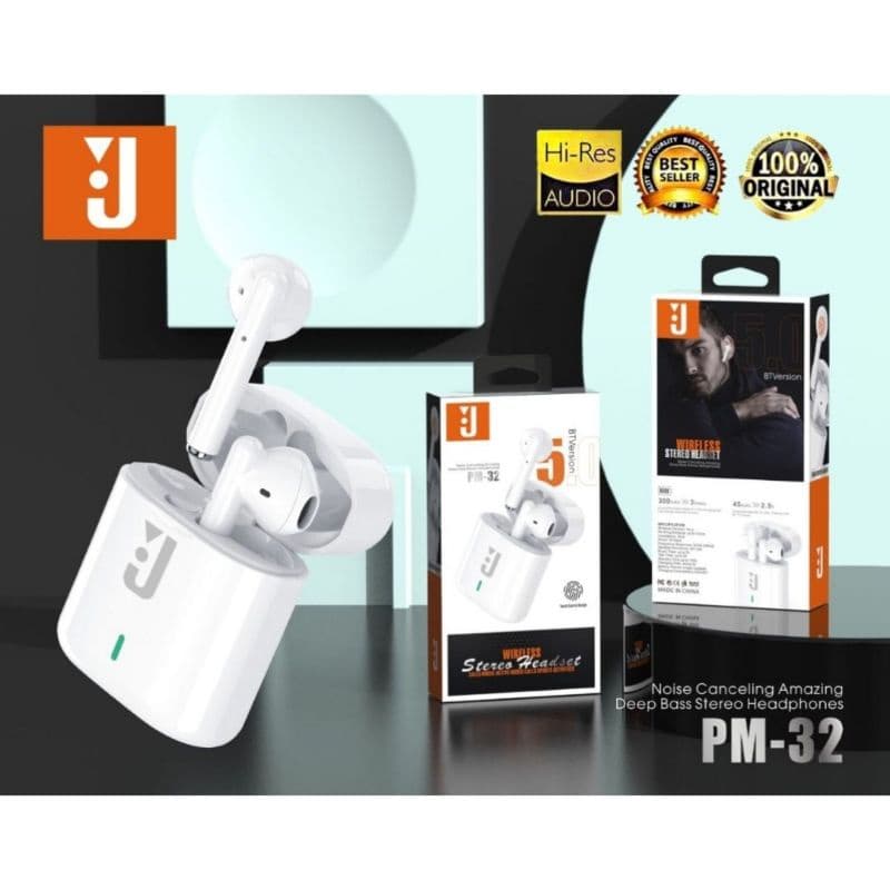 Handsfree Headset Bluetooth Wireless Stereo JBL PM-32 Super Bass
