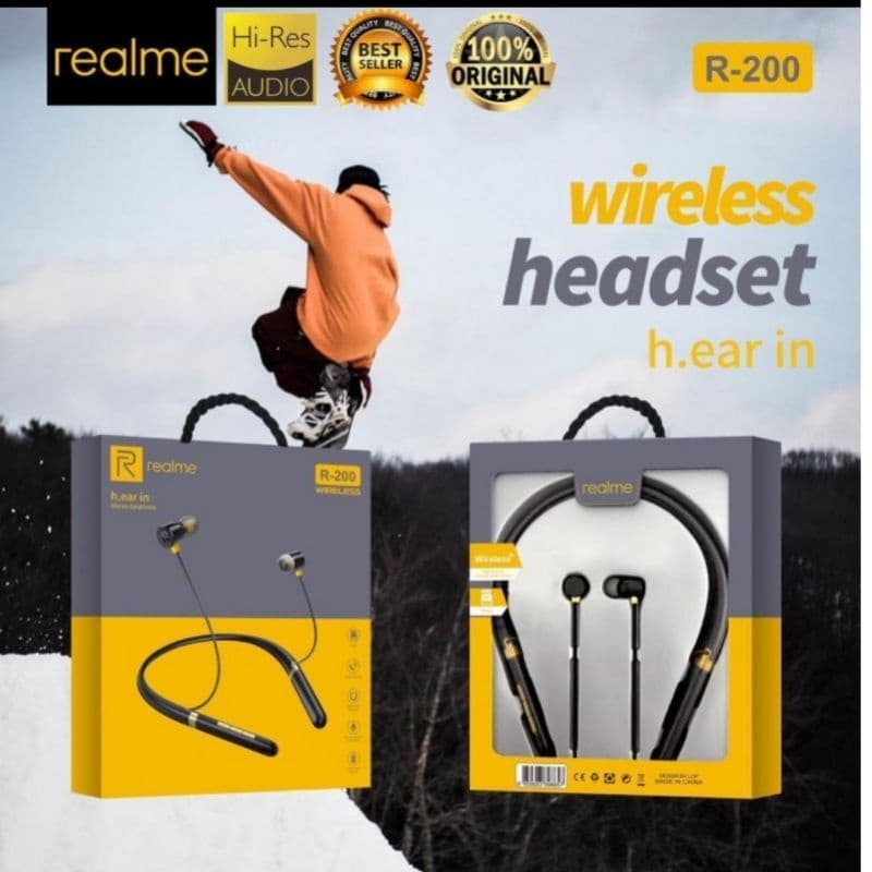Handsfree / Earphone / Headset Bluetooth Realme R-200