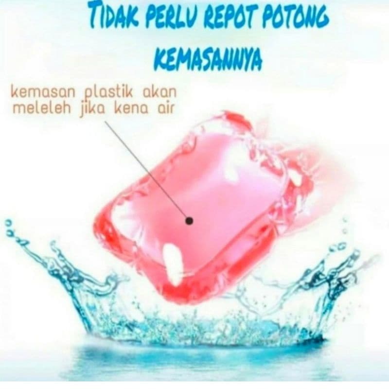 Laundry gel ball/Deterjen laundry gel ball/Sabun cuci ajaib/Sabun