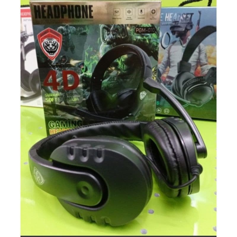 Headset Gaming 4D PGM-010 SURROUND SOUND Headset Gaming jack single