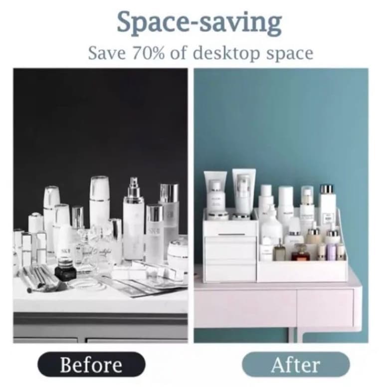Rak Kosmetik Make Up Skincare / Tempat Penyimpanan Kosmetik Universal
