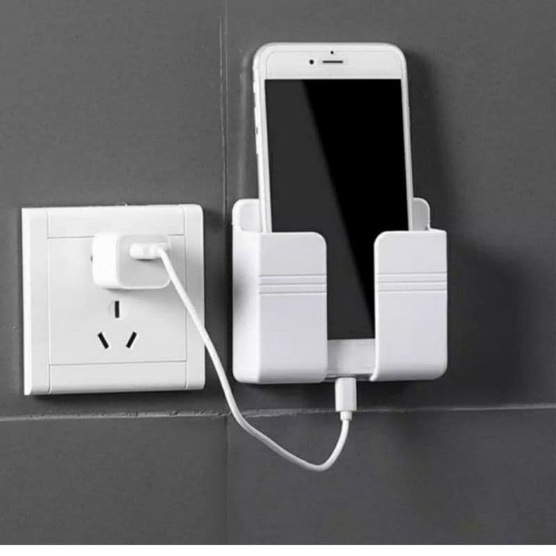 Holder hp tempel dinding rak hp remot tempel tembok wall phone holder