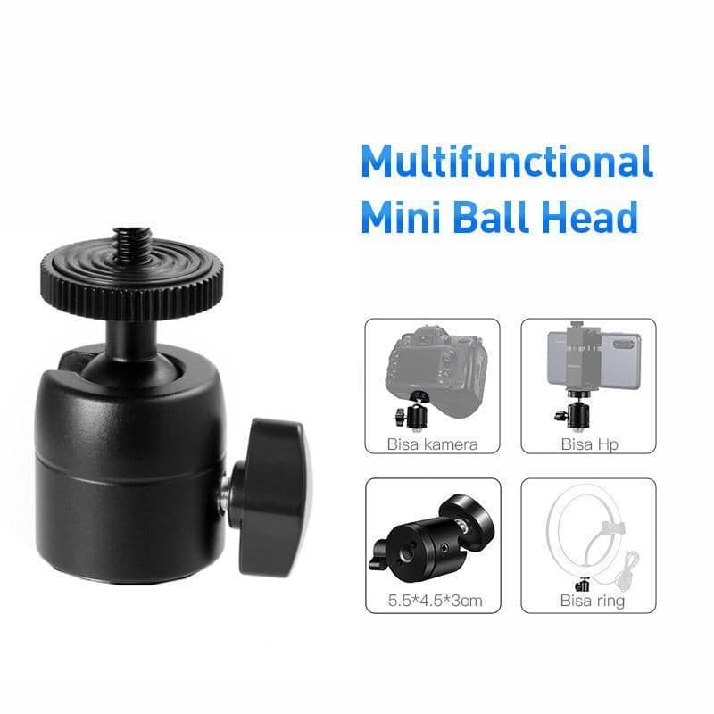 Mini Ball Head Plastik Tripod Camera