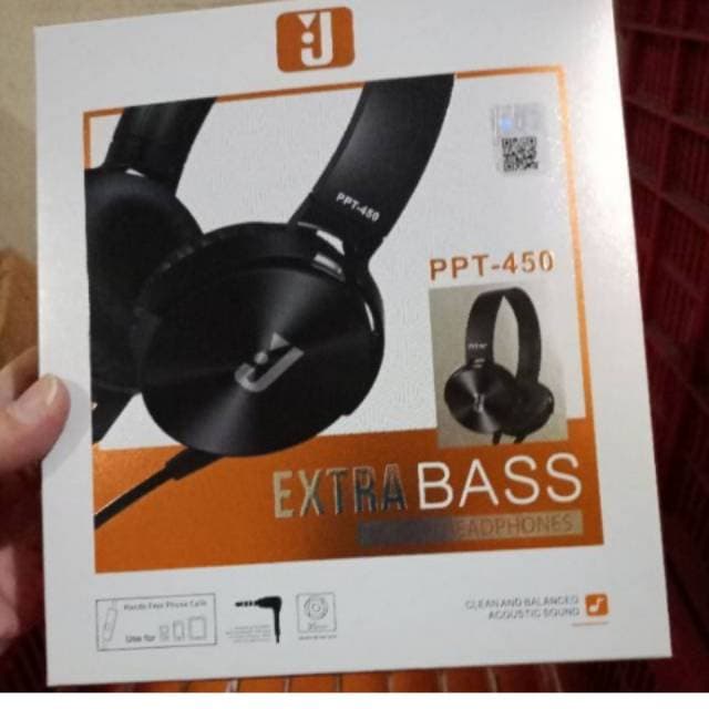 Headset/Handsfree/Earphone Bando J PPT 450 Kabel