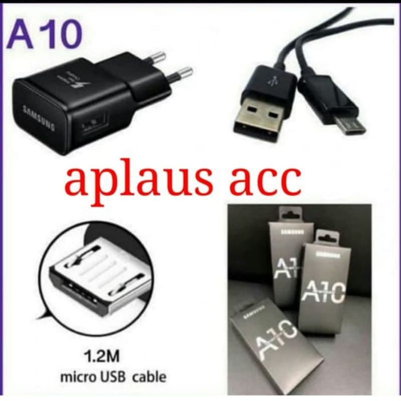 Charger Samsung A10 Colokan Micro