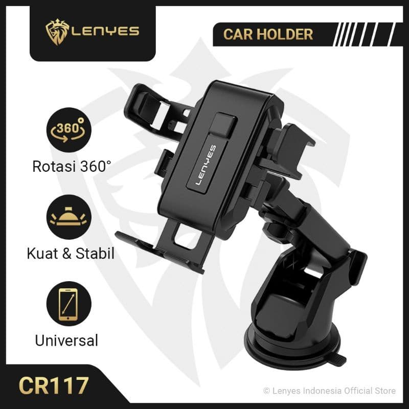 Holder Phone Mobil CR-117 Merek Lenyes Original Kualitas Bagus