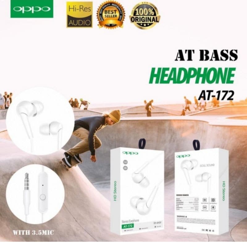 Handsfree Headset Oppo AT-172