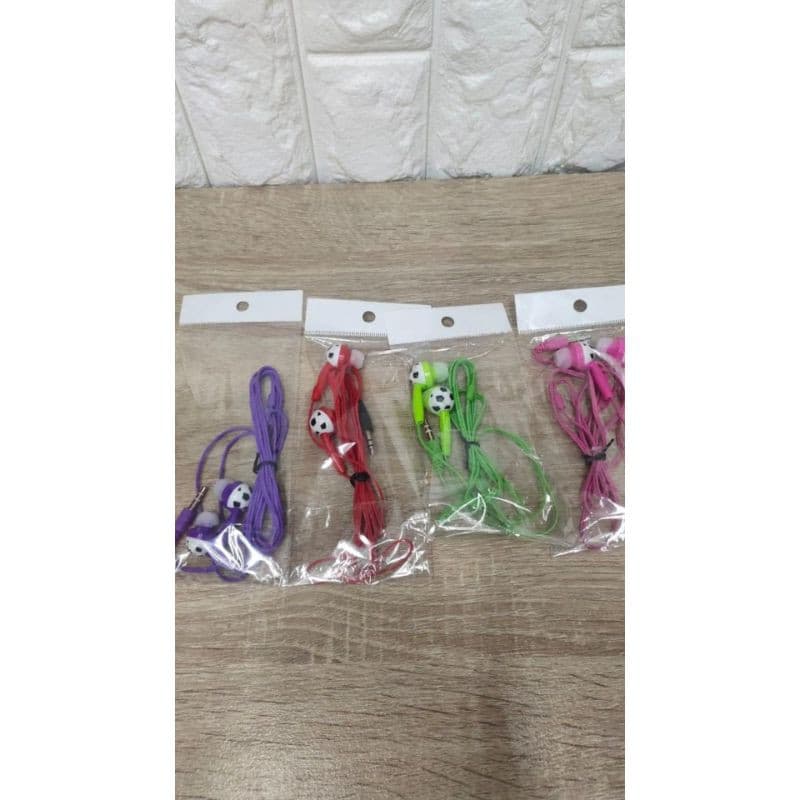 Handsfree Earphone Headset Superbazz Motif Bola
