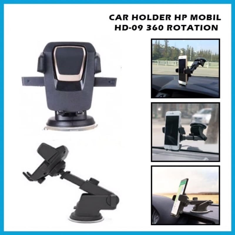 Holder Hp Mobil HD-09 Degree Rotation CarHolder HD09