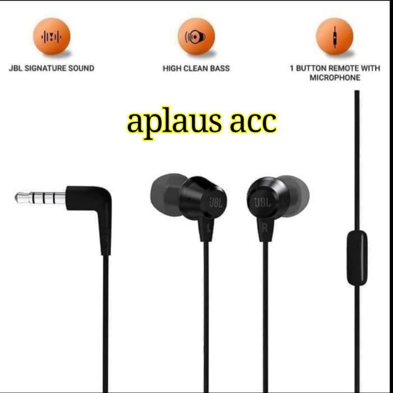 Handsfree/Headset JB-02 + Mic Musik Earphone