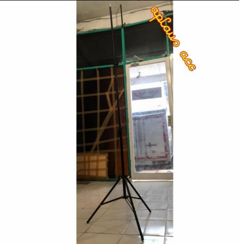 Tripod 2.1 Meter Besi + Packing Dus