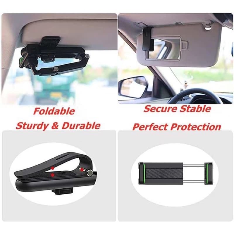 Phone Holder Mobil Jepit HD-58 Penyangga Hp Mobil Tongsis Selfie HD58