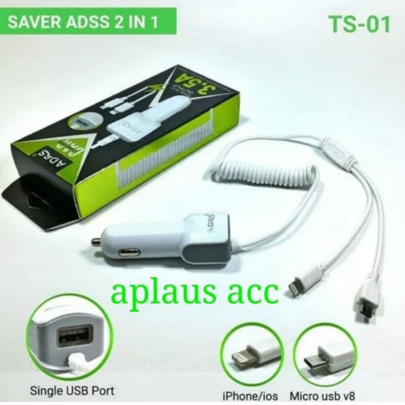 Charger Mobil / Saver Mobil Adss TS-01