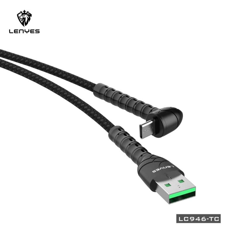Kabel Data Lenyes Original LC-946 Colokan Type C Fast Charging