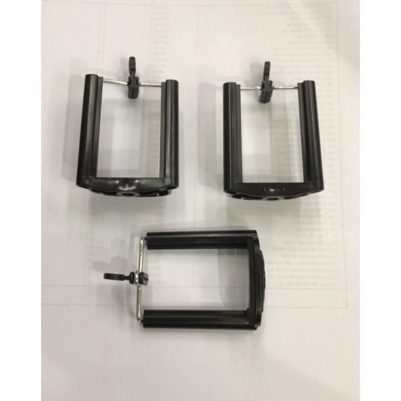 (GROSIRAN) Kepala Tripod Tongsis HP Smartphone - Clamp Holder U Universal Medium