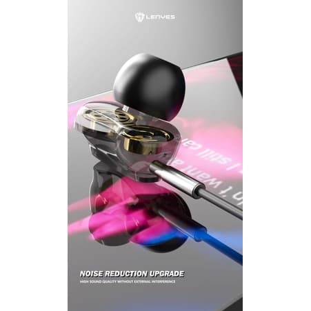 Headset Handsfree Lenyes LF71 Original LF-71 Super Bass