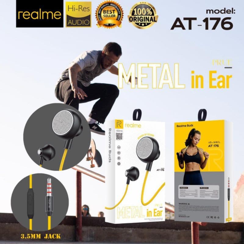 Handsfree Headset Realme AT-176