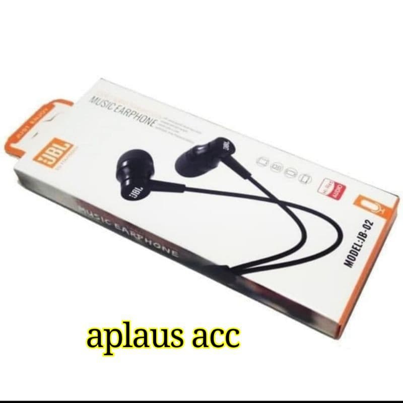 Handsfree/Headset JB-02 + Mic Musik Earphone