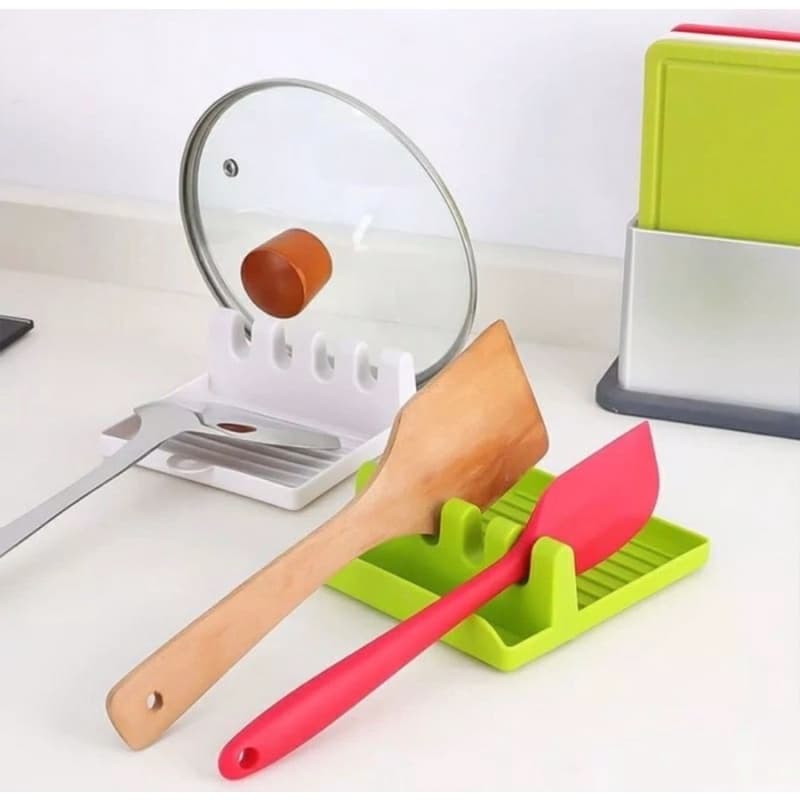 Tatakan Holder Spatula / Tutup Panci Kitchen Utensil