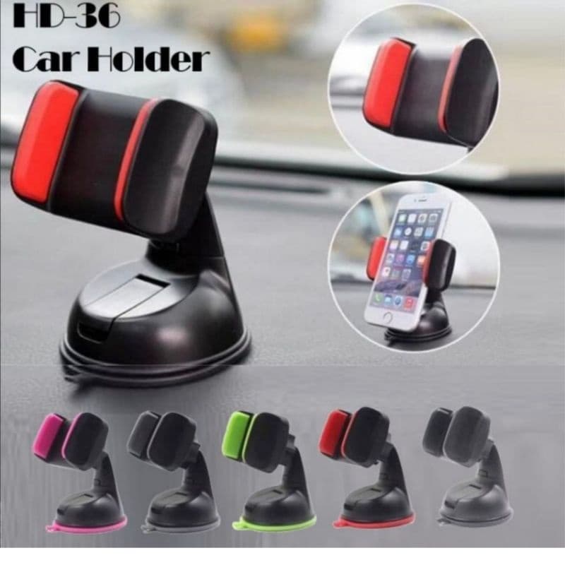 Holder Mobil Dashboard / Kaca HD-36 Bisa Putar 360
