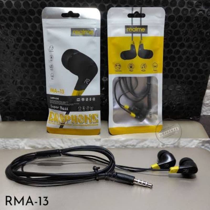 Headset Handsfree Realme MA-13 + Mic
