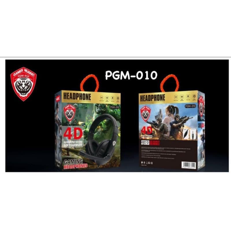 Headset Gaming 4D PGM-010 SURROUND SOUND Headset Gaming jack single