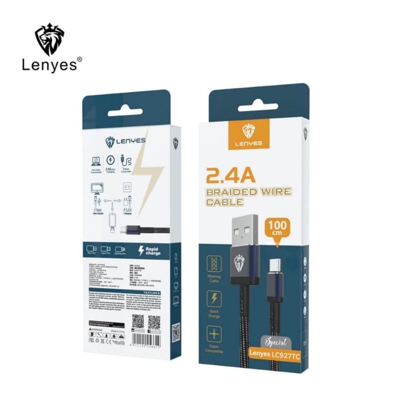 Kabel Data Lenyes 2.4A LC-927 Type C