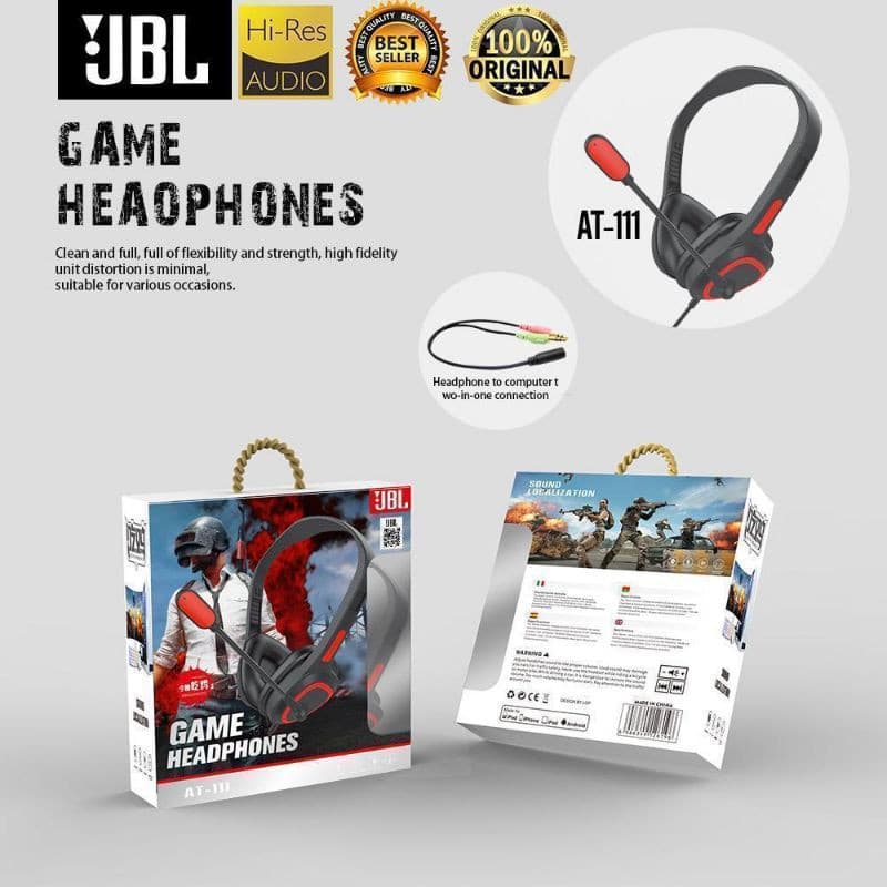 Bando Headphone Gaming AT-111 + Mic
