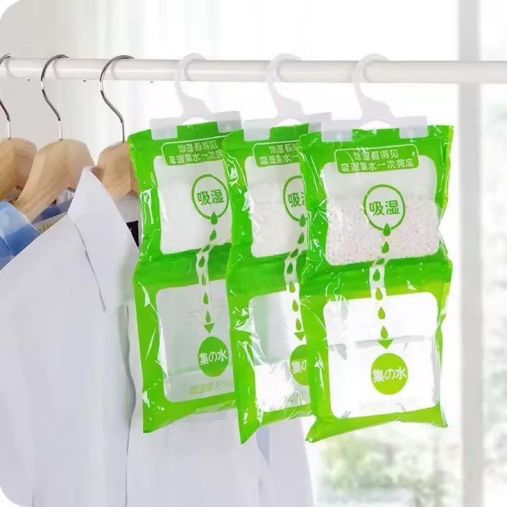 Kantong Penyerap Lembab Lemari 50g Penyerap Lembab Lemari Pakaian Anti Jamur Multifungsi