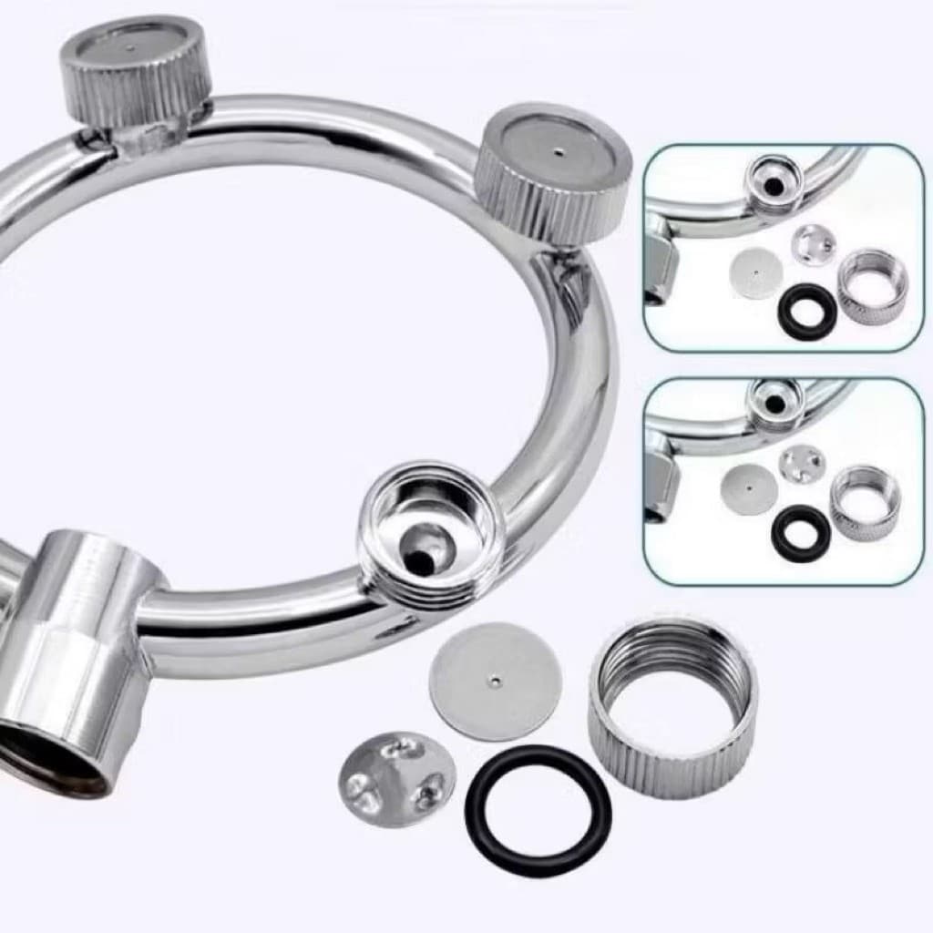 Nozzle Sprayer 5 Lubang Kepala Sprayer Kabut Halus 5 Mata Melingkar Irigasi Taman Round Sprayer