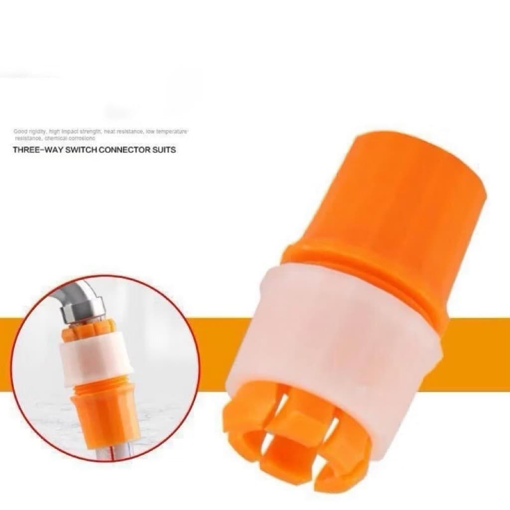 (GROSIRAN) Konektor Selang Kran Air Alat Sambungan Kran Air Flexible Adaptor Kran Air