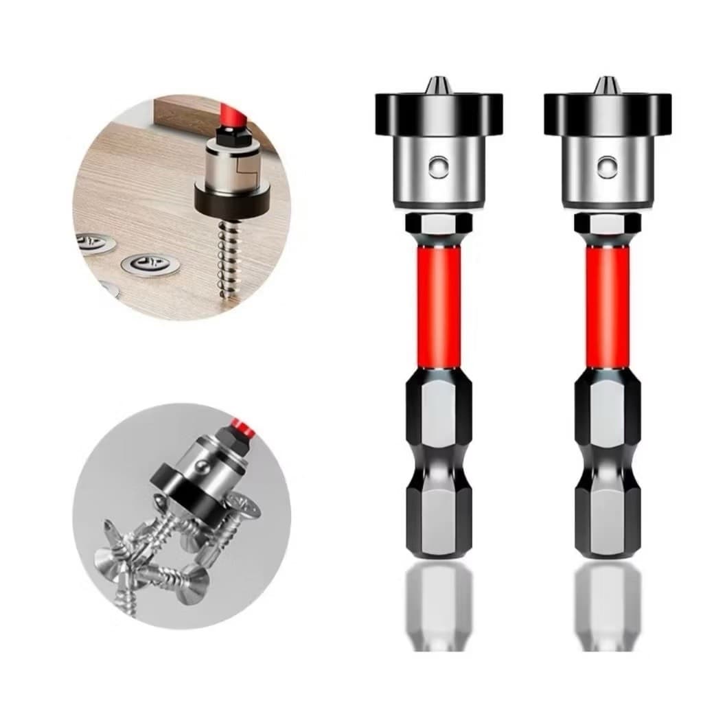 (GROSIRAN) Adjustable Kuat Magnetic Positioning Mengebor Bit Limit Anti Slip Anti Impact Dampak Gypsum Board