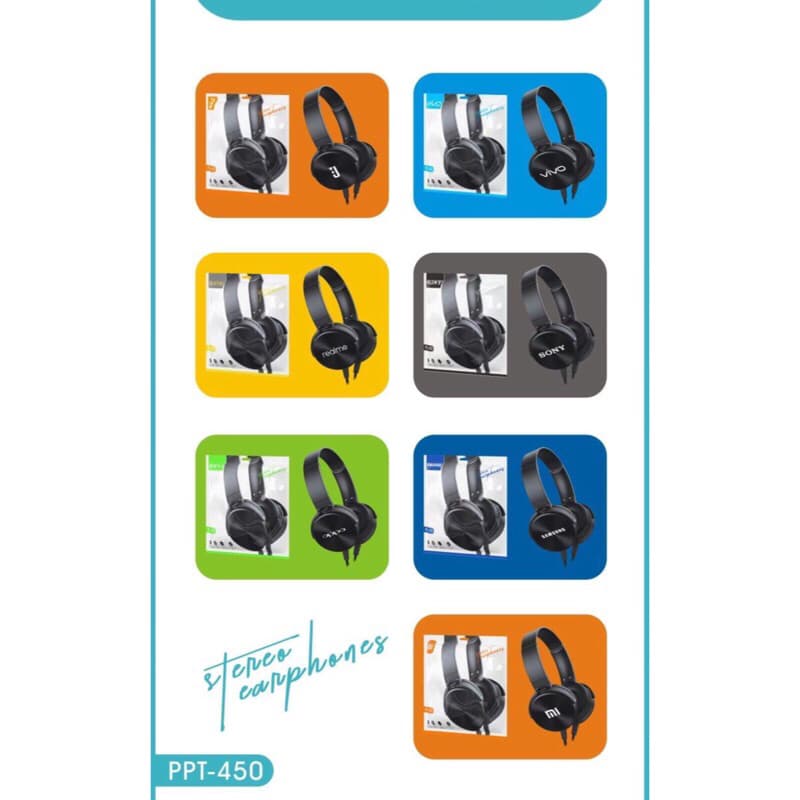Headset Bando PPT450 + Pack Plastik