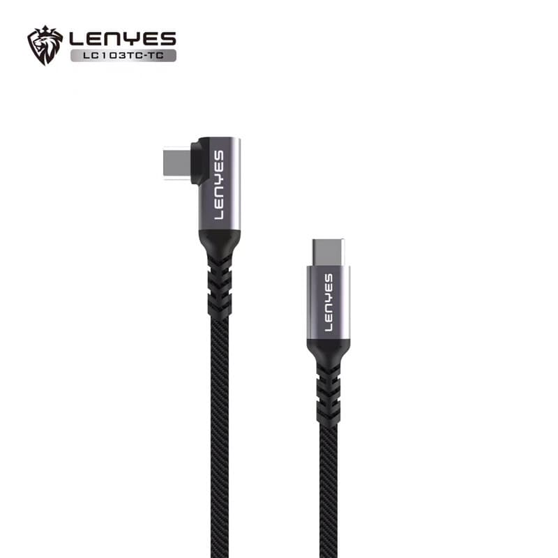 Kabel Data Lenyes 100W 5A Fast Charging Type C to Type C LC-103