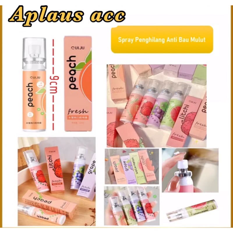 Penghilang Bau Mulut Spray Anti Bau Mulut Pengharum Mulut Fresh Mouth Spray