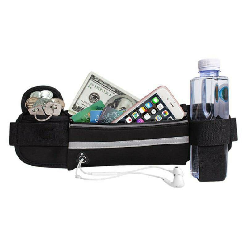 Tas Pinggang Olahraga Traveling Waist Bag Sport Running Waterproof