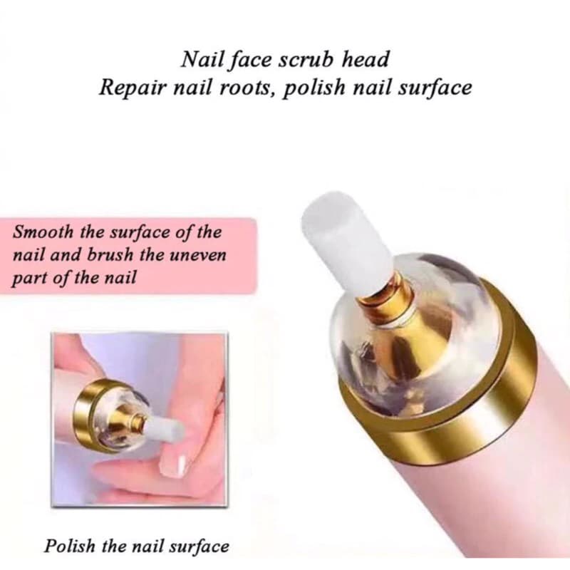 Alat Pengikir Kuku Elektrik 5in1 Set Manicure Pedicure Nail Polish Portable