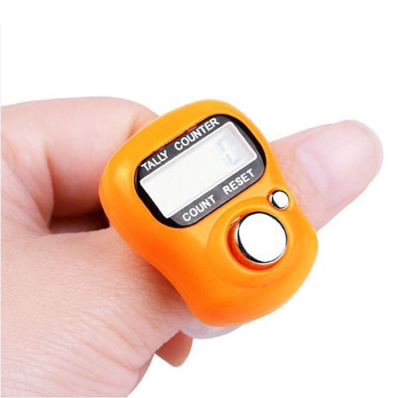 TASBIH DIGITAL MINI ALAT HITUNG ELEKTRIK FINGER TALLY COUNTER MINI JARI PENGHITUNG