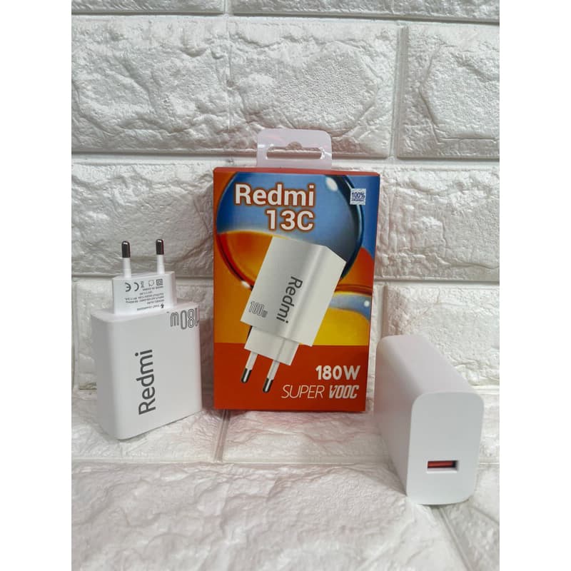Batok Ori 100% REDMI 13c 180W Support FastCharging & VOOC