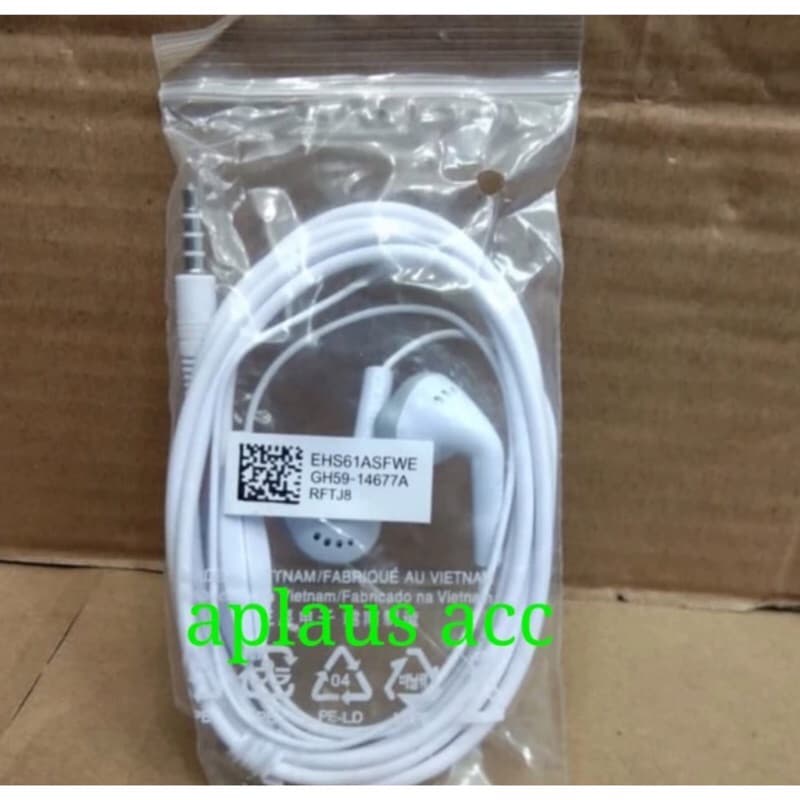 Earphone Headset Handsfree J1 ace Original Samsung hs330 Murah Non Pack