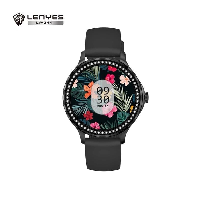 Lenyes LW244 1.2” Smart Watch Sport Health Monitoring Wireless Magnetik Smart Watch Touch Screen Jam Tangan LW244