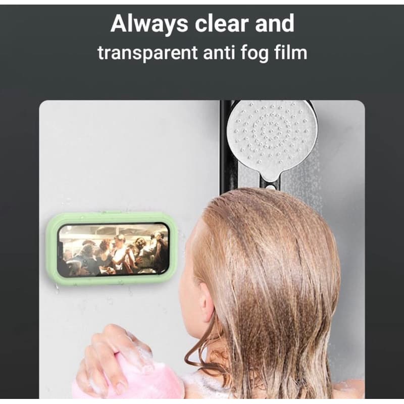 Case Box Hp Anti Air Kotak Holder HD72 Hp Kamar Mandi Waterproof Bathroom Phone Case